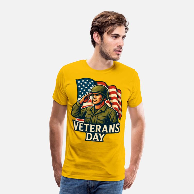 Veterans Day Tribute T-Shirt Design