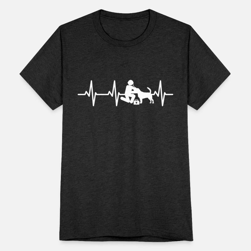 Veterinarian Stickfigures Heartbeat