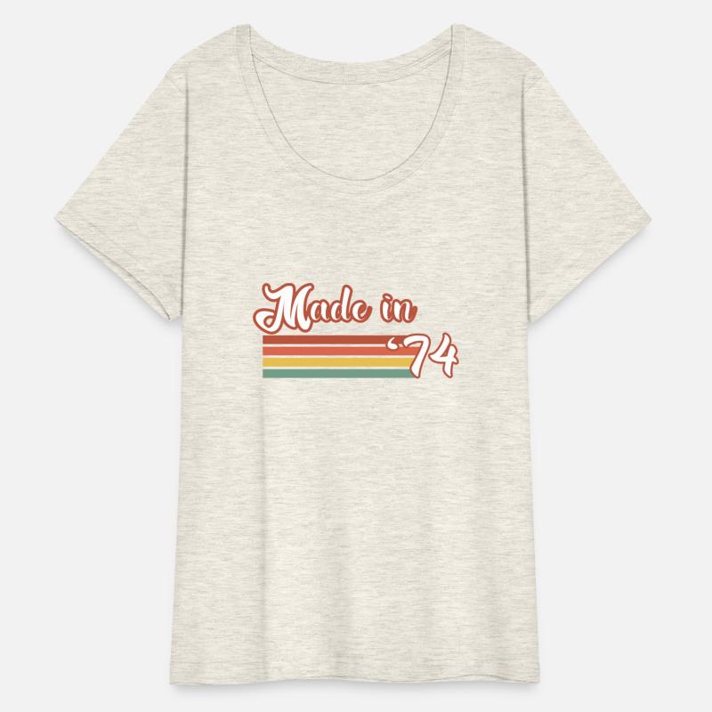 Vintage 1974 50th Birthday Made in 1974 Born 1974