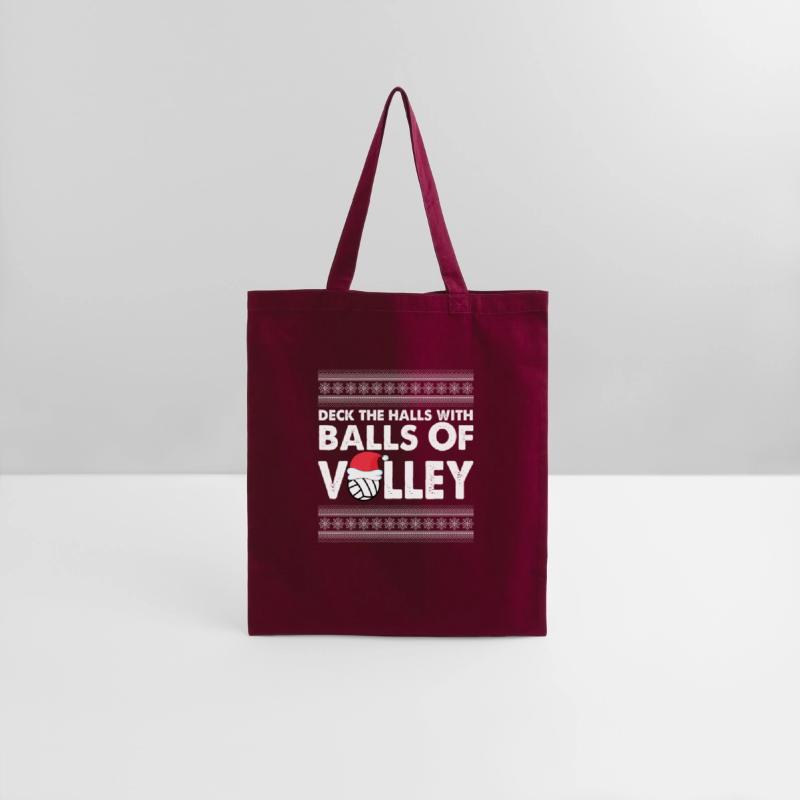 Volleyball Deck The Halls With Balls Of Volley