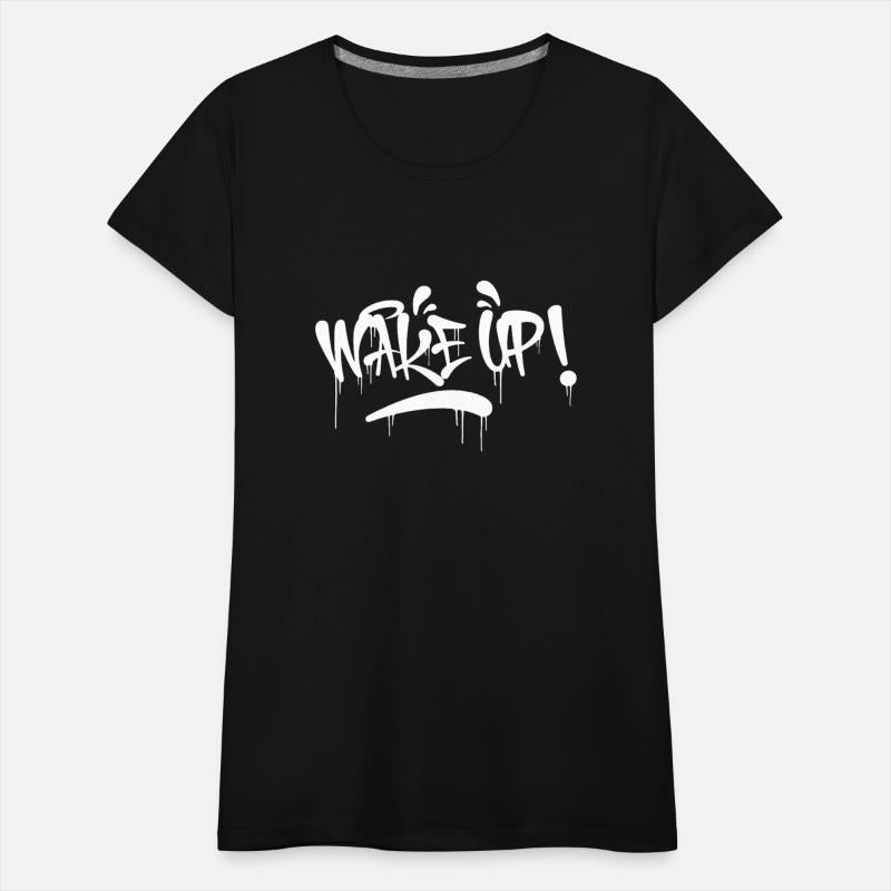 Wake Up! – Graffiti Street Art Motivational Design