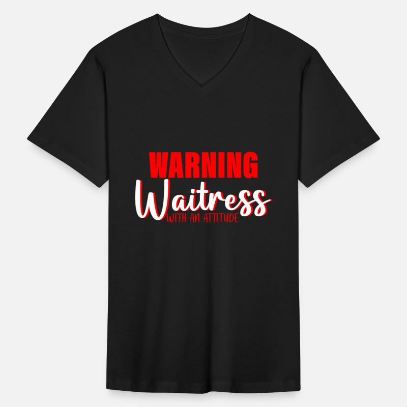 Warning Waitress With An Attitude 3