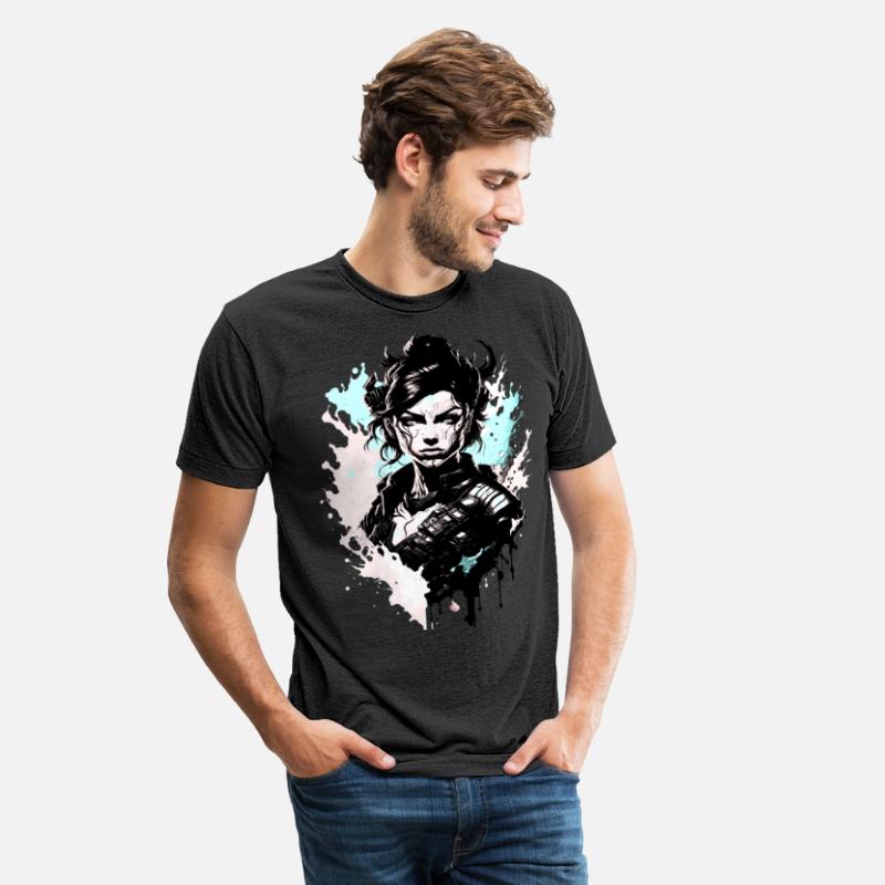 Warrior Woman with Splash