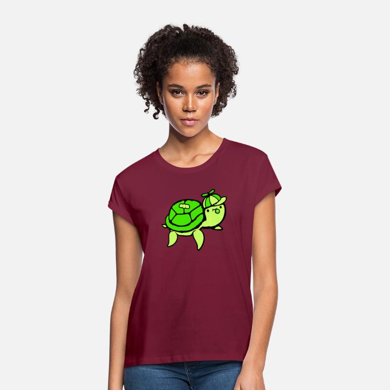 Water turtle child teenager cap chewing gum bubble
