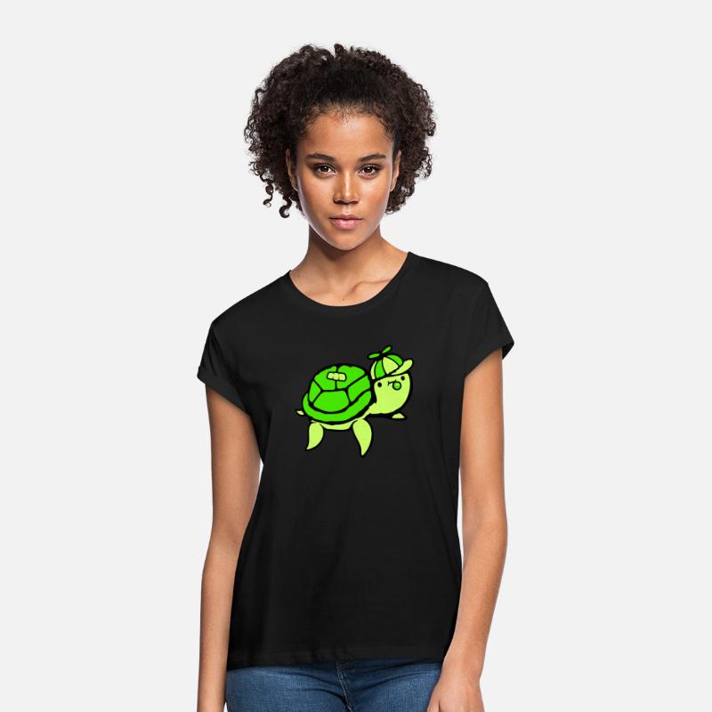 Water turtle child teenager cap chewing gum bubble