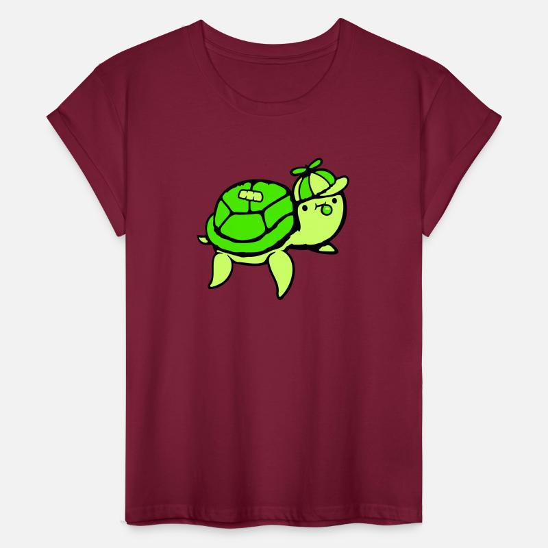 Water turtle child teenager cap chewing gum bubble