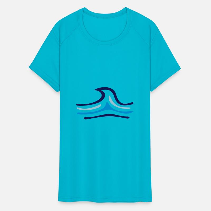 Wave surfing sailing