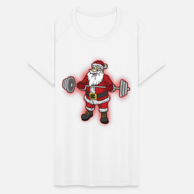 Weightlifting Santa Claus