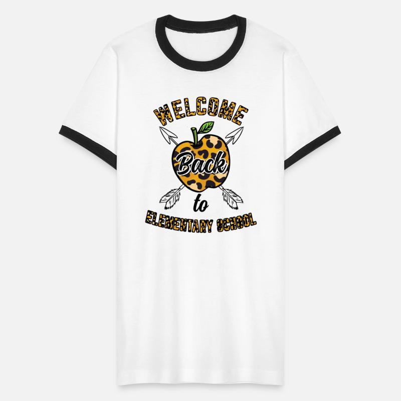 Welcome Back To Elementary School Leopard Print