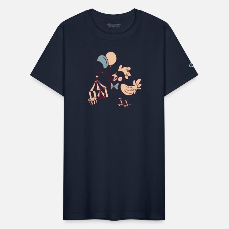 Whimsical Party Bird with Balloons