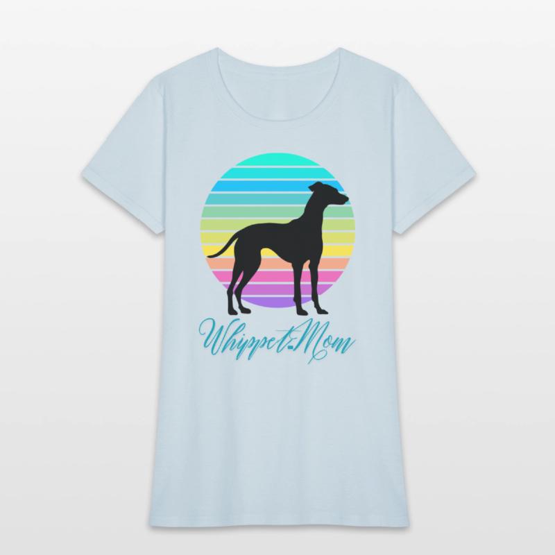 Whippet Mom Colorful Canine