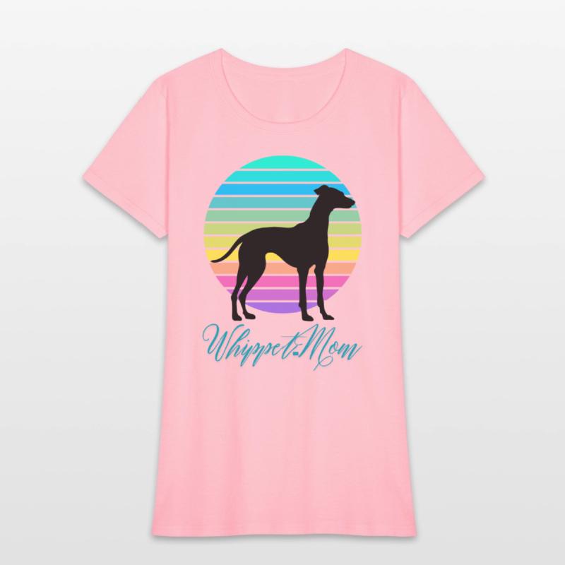 Whippet Mom Colorful Canine