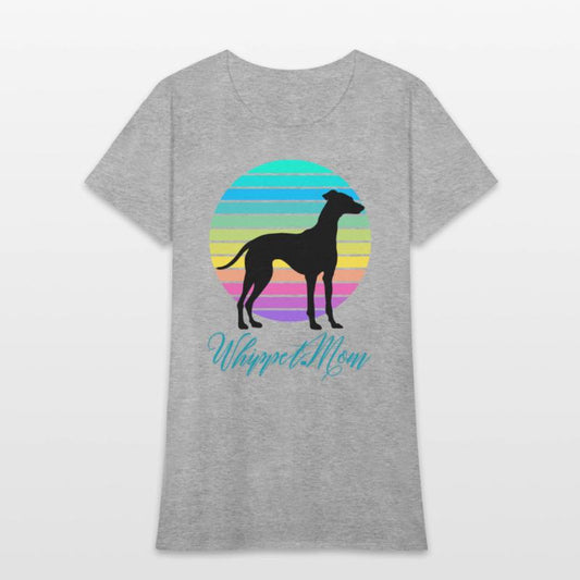 Whippet Mom Colorful Canine