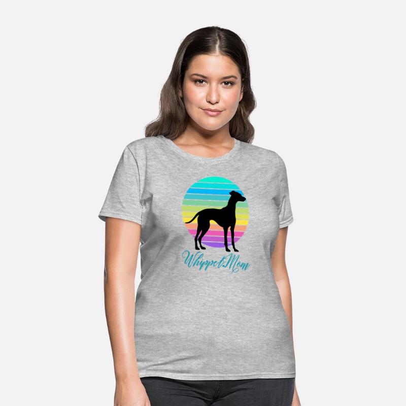 Whippet Mom Colorful Canine