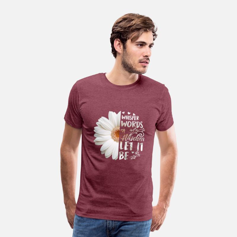 Whisper Words Of Wisdom Let It Be White Daisy