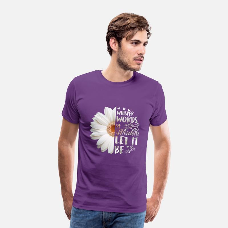 Whisper Words Of Wisdom Let It Be White Daisy