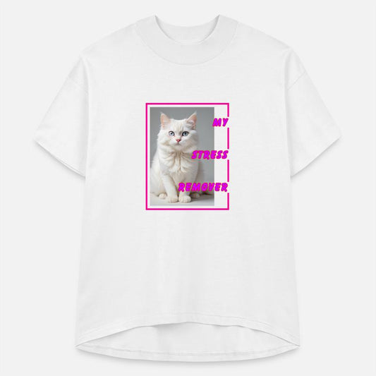 White cat design