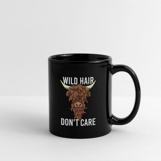 Wild Hair Don't Care Hipster Hairstyles Gift Cow