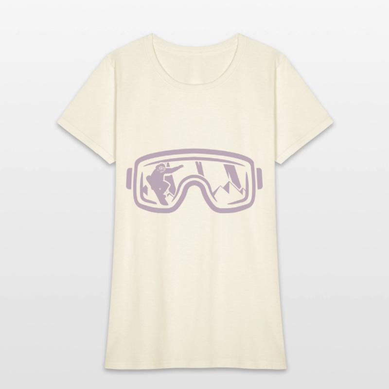 Winter Magic on the Snowboard: Silhouette