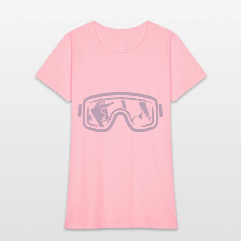 Winter Magic on the Snowboard: Silhouette