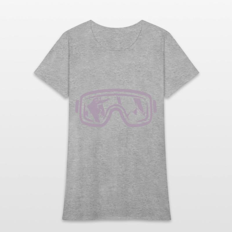 Winter Magic on the Snowboard: Silhouette