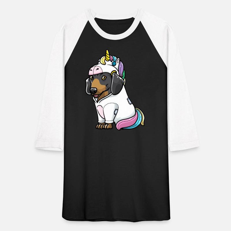 Wire-Haired Dachshund Dog In Unicorn Costume