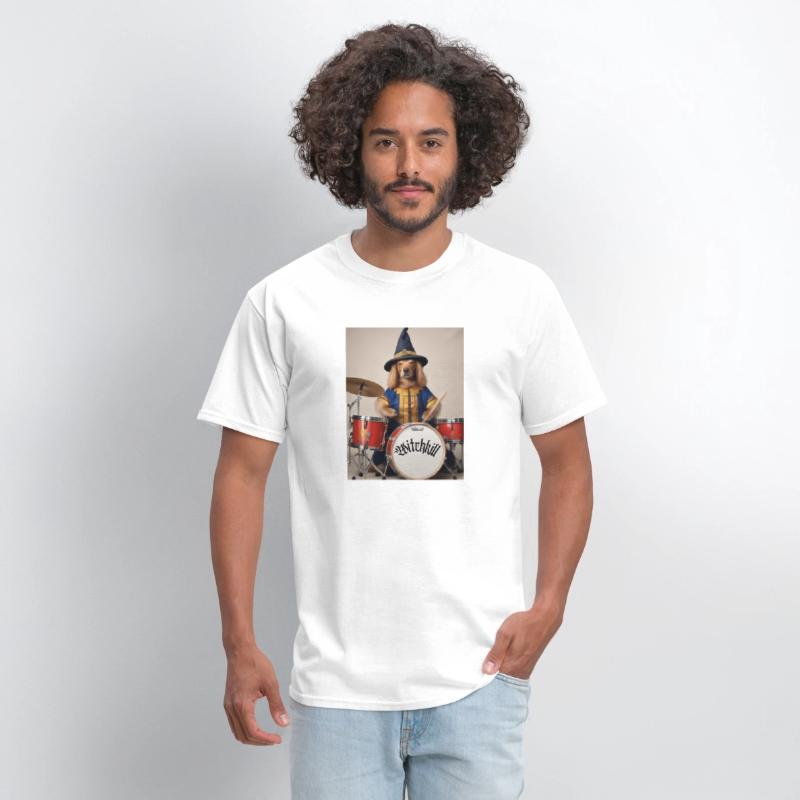 Witchkill Dog Playing Drums