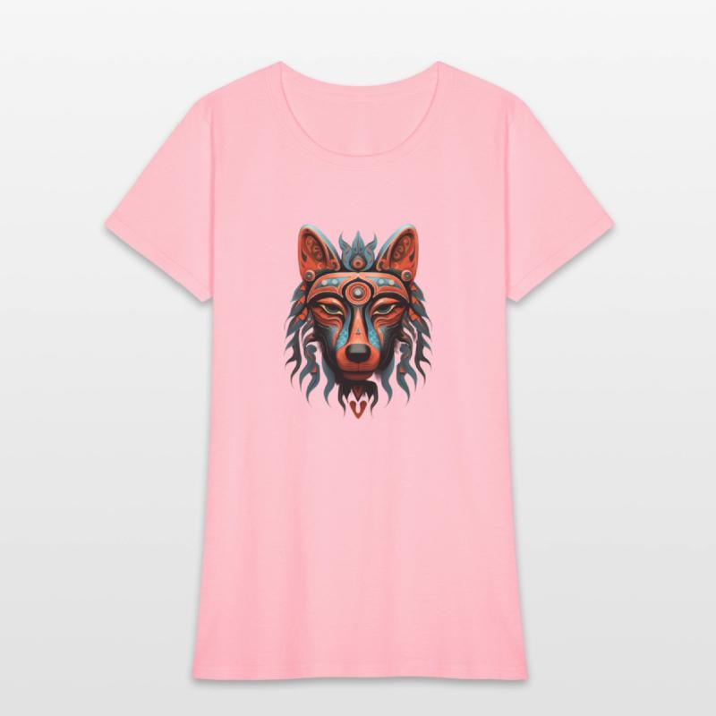 Wolf Haida Totem Art Native American Indigenous