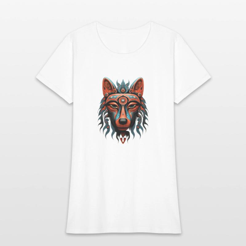 Wolf Haida Totem Art Native American Indigenous