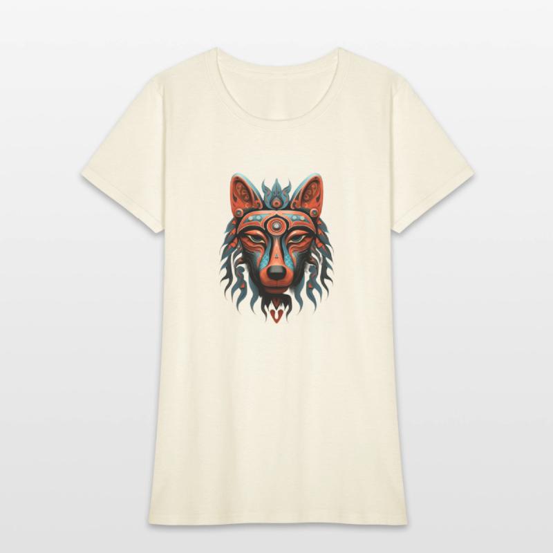 Wolf Haida Totem Art Native American Indigenous