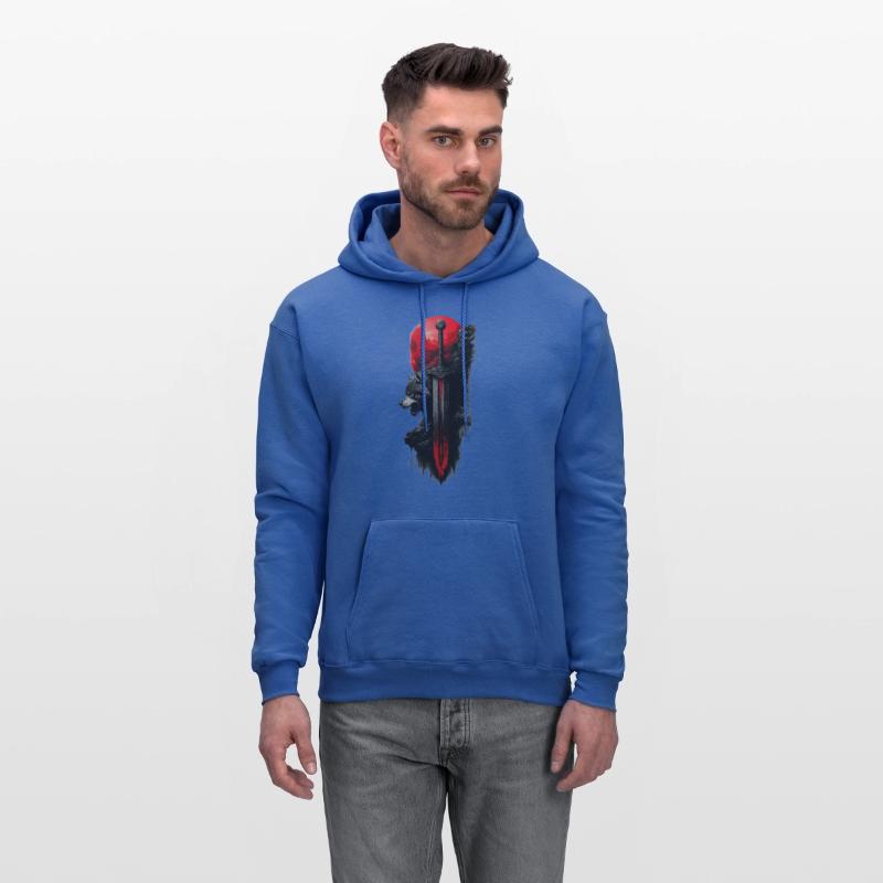 Wolf King's Blade: Untamed Power Tee!