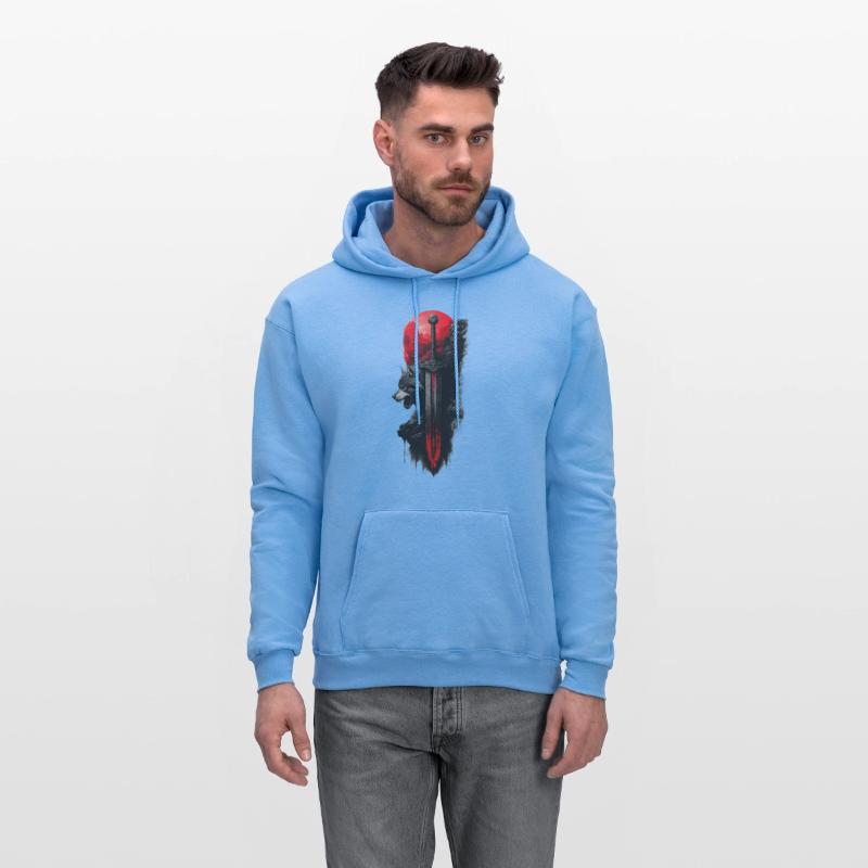 Wolf King's Blade: Untamed Power Tee!