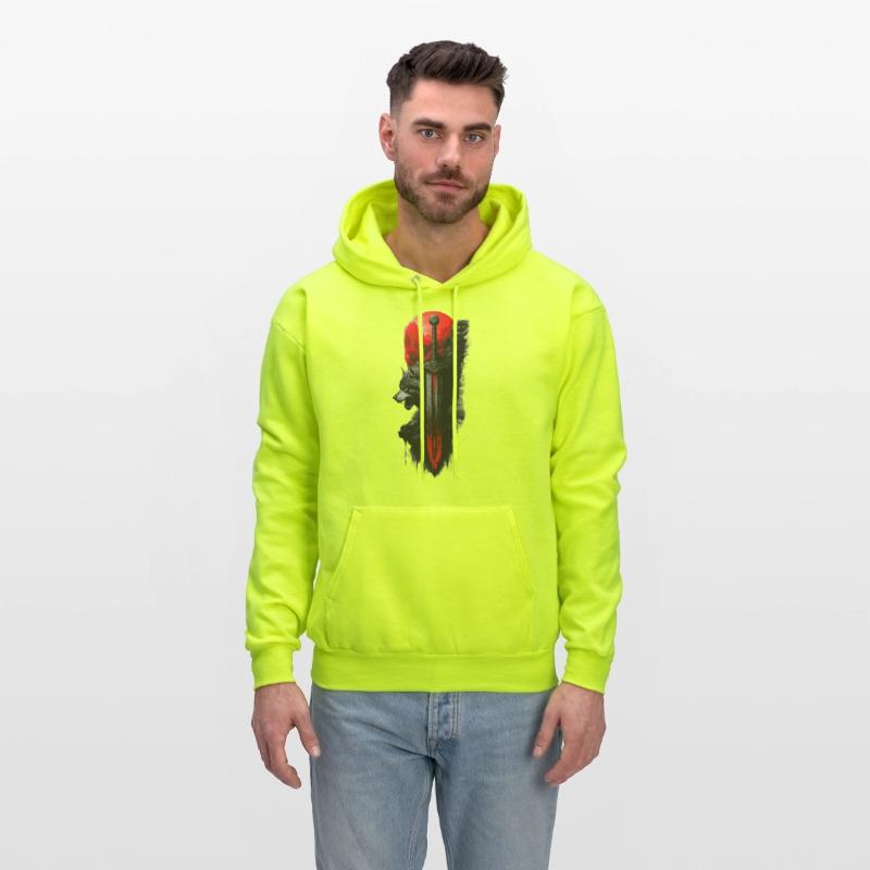 Wolf King's Blade: Untamed Power Tee!