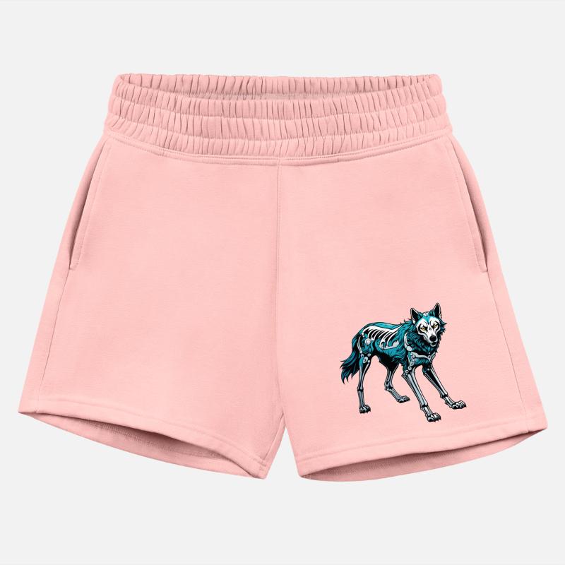 Wolf Skeleton Illustration