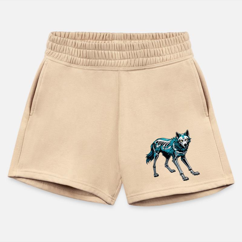 Wolf Skeleton Illustration