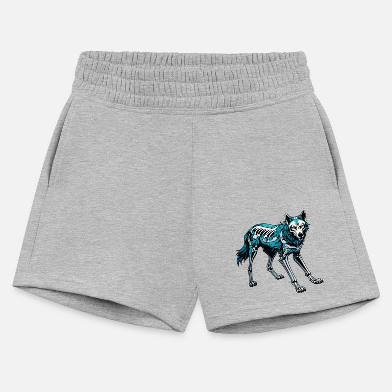 Wolf Skeleton Illustration