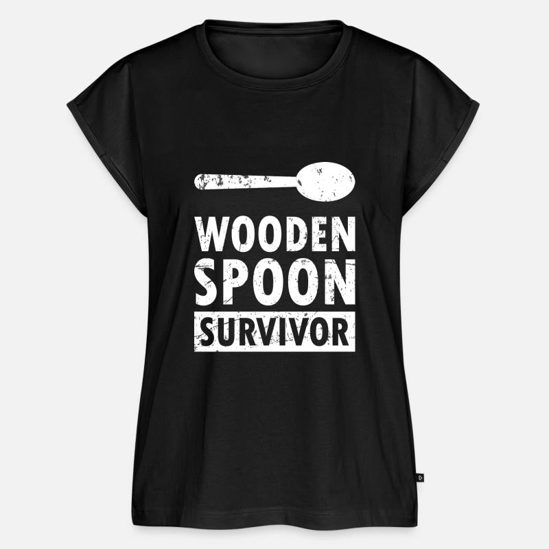 Wooden Spoon Survivor Funny Sayings Cool