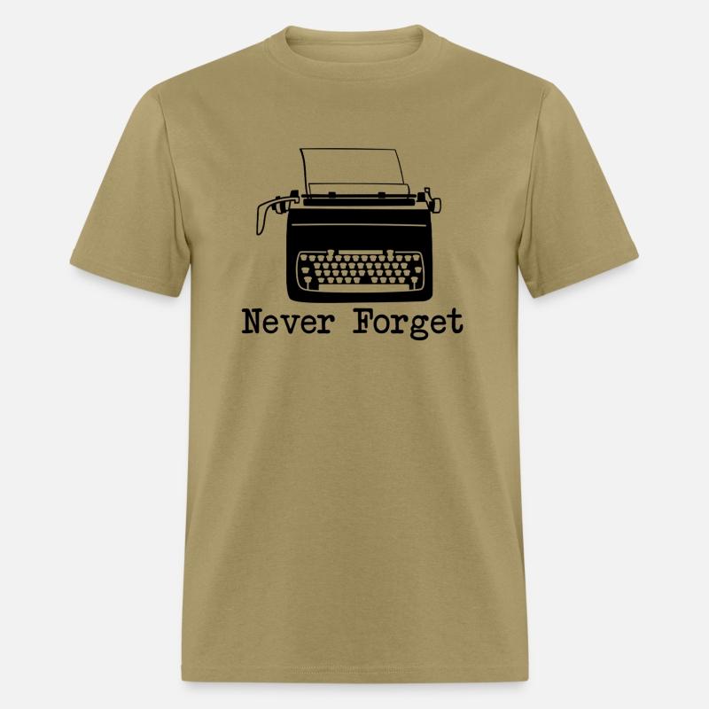 Writer'S Never Forget Typewriter Retro Keyboard