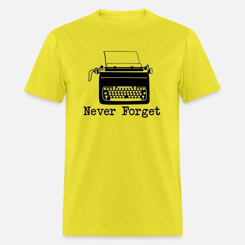 Writer'S Never Forget Typewriter Retro Keyboard
