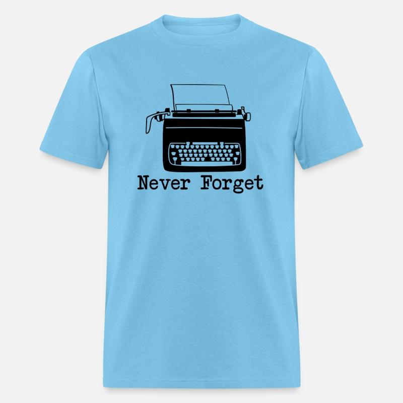 Writer'S Never Forget Typewriter Retro Keyboard