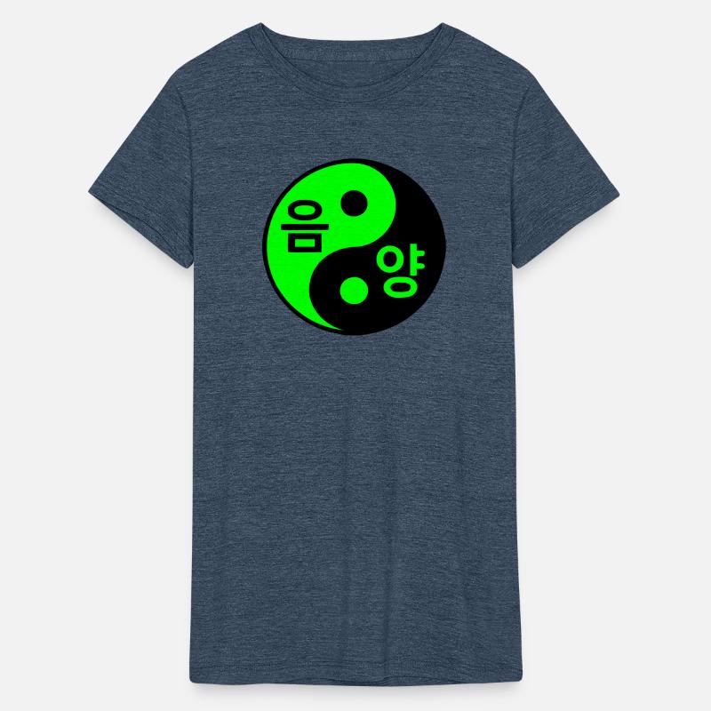 ☯♥Yin-Yang Symbol with Yin-Yang in Korean♥☯