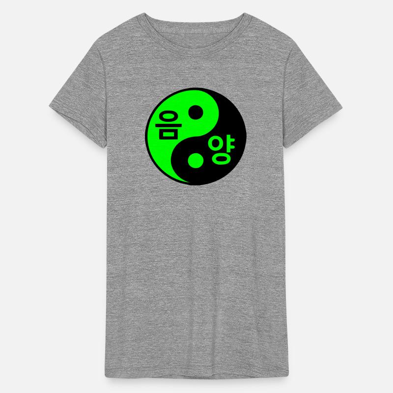 ☯♥Yin-Yang Symbol with Yin-Yang in Korean♥☯