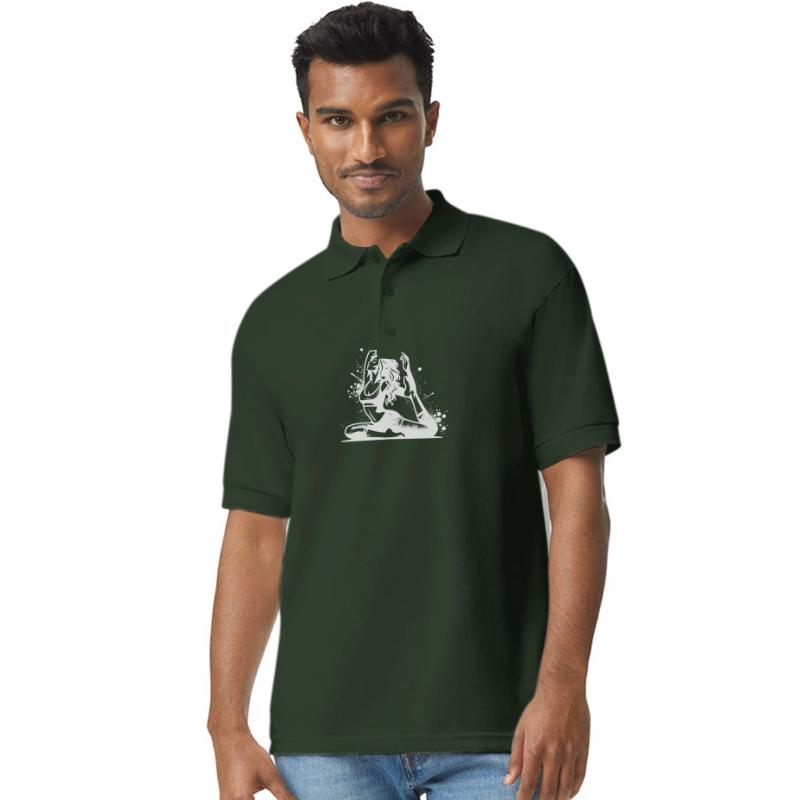 Yoga Woman In Deep Concentration Exercise