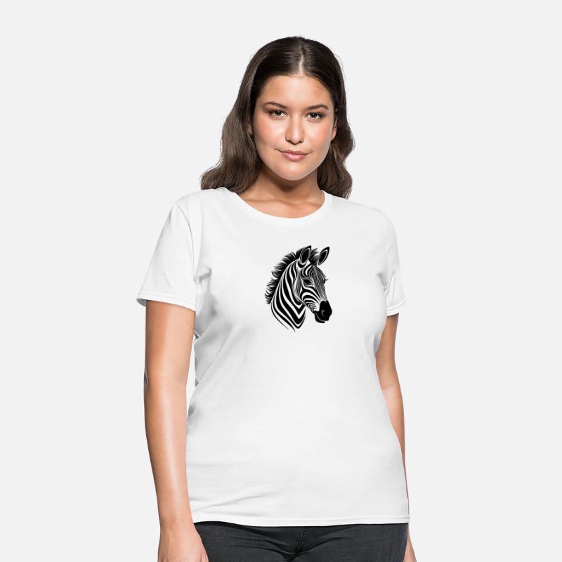 Zebra Elegant With Beautiful Striped Pattern