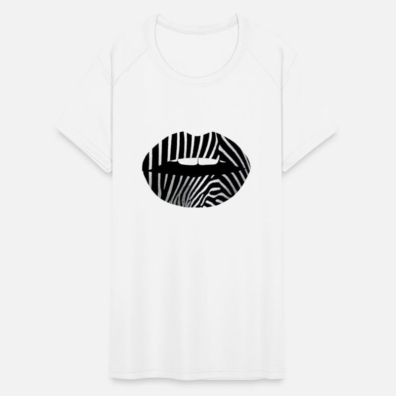 Zebra Pattern Lips Zebra Stripes Fur Print Animal