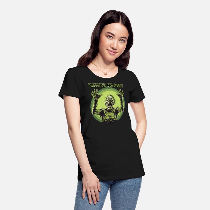 Zombie Brains and beauty, Halloween